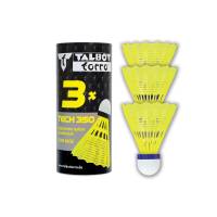 Волани для бадмінтона Talbot Torro TECH 350 yellow - tube of 3 pcs
